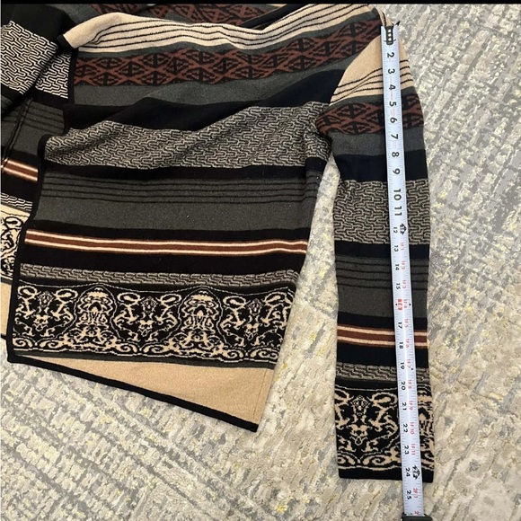 Etro Milano Wool Cashmere Angora knit open cardigan jacket Italy SZ 48 (US M/L) - Picture 9 of 12